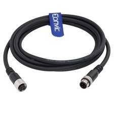 Industrial M12 4 Pin Male To Female Sensor Cable Aviation Connector Electrical picture