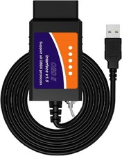 ELM327 OBD2 USB Adapter Windows Scanner MS CAN HS CAN Diagnostic Tool picture