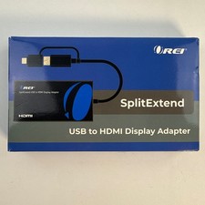 OREI SplitExtend HDMI Splitter for Dual Monitor Display, 4K@30Hz, USB-C & A picture