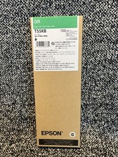 Genuine Epson Green Ink Cartridge T55KB Date: January 2028 picture
