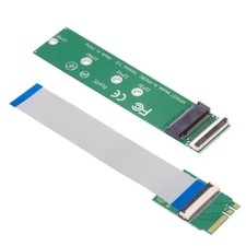 CY NGFF A+E-Key Male to NVME M-key Female Extension Cable for SSD 2230 2280 picture
