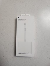 APPLE USB-C TO DIGITAL AV MULTIPORT ADAPTER (MW5M3AM/A) BRAND NEW. Sealed picture