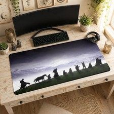 Fellowship Mouse Pad | Desk Mat, Lord of the Rings Gaming Desk Mat Mouse Pad picture