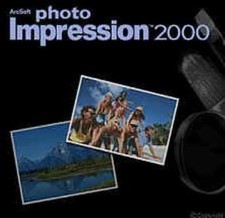 ArcSoft Photo Impression 2000 + PhotoMontage 2000 PC CD digital image editor picture