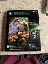 HP Everyday Photo Paper Glossy 8 1/2 x 11, 100 Sheets New In Box picture