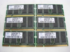 6x Nanya RAM for Laptop Notebook 128MB PC2100S Random Access Memory NT128D64SH4B picture