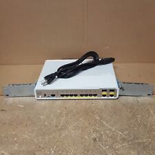Cisco Catalyst 3560CG Switch WS-C3560CG-8PC-S V03 w/PwrCrd & Rack Ears -USED picture
