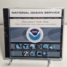 NOAA National Ocean Service Education Web Site CD-ROM Factory Sealed New NOS picture