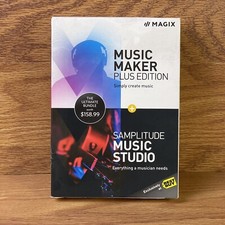 MAGIX MUSIC MAKER PLUS EDITION SAMPLITUDE ULTIMATE BUNDLE MUSIC STUDIO picture