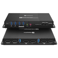 Kvm Switch DisplayPort 2 Monitors 2 Computers EDID 4K 144Hz Hotkey Switching PC picture