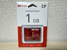 BUFFALO Compact Flash RCF-X1GY 1GB Perfect for SLR Compact digital cameras New picture