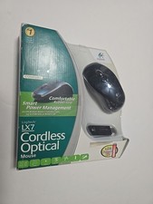 Logitech LX7 Cordless Wireless 5 Button Optical Mouse New Sealed in the Box #E2 picture