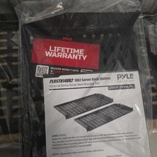 Pyle PLRSTN14UX2 2-Pc 1U Server Rack Shelf, Vented Shelves for Good Circulation picture