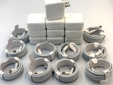 Genuine Apple 30W USB-C Power Adapter With Bonus 2M USB-C Cable Lot of 10 picture