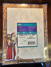 Great Papers Santa Claus Computer Printer Paper Christmas Stationery*New picture