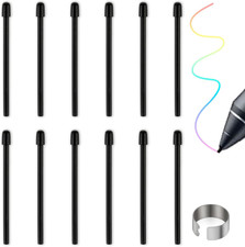 Standard Pen Nibs for Wacom,12Pcs Black  Refill Pen Tips for Wacom Intuos Pro,Wa picture