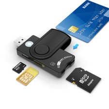 7-in-1 Smart USB 2.0 Micro TF SD SIM ID Card Reader Memory Adapter for PC Laptop picture