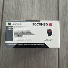 Lexmark 700H3 Magenta HY Toner Cartridge (70C0H30) - CS310 CS410 70coh30, New picture