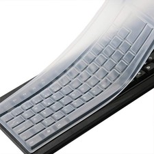 Clear Keyboard Cover for PC 104 107 Keys Anti Dust Waterproof picture