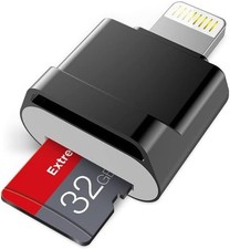 Apple MFi Certified Micro SD Card Reader for iPhone & iPad picture