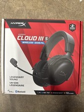 HyperX Cloud III S Wireless Black-Red Gaming Headset (Instant Pair) picture