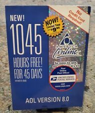 AOL 8.0 Installation Disc Vintage - Sparkle USPS picture