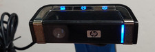 HP Elite Autofocus Webcam GX607AA 3MP USB 2.0 Tilt Pan Privacy Cover Mic PC picture