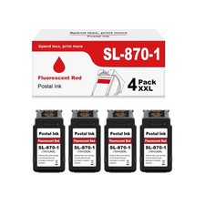 High Capacity SL-870-1 XXL Red Ink Cartridge Compatible for SL870-1 SL8701 Fl... picture