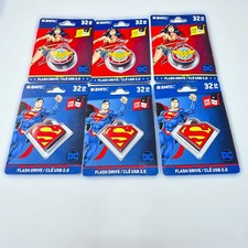 DC Comics Heros USB Bundle – 32GB x6 Superman & Wonder Woman -  picture