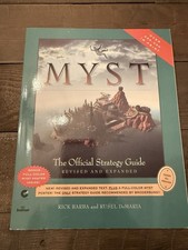 MYST The Official Strategy Guide Revised And Expanded Edition Complete W Poster picture