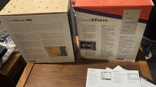 Quark QuarkXPress 3.1 Desktop Publishing DTP Boxed Software w/ Manuals (2 Boxes) picture