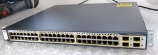Cisco WS-C3750G-48TS-S 48-Port Gigabit Ethernet Switch w/ Ears + Power Cord picture