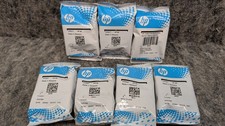 HP  68 – (3) Black & (4) Tri‑Color Ink Cartridges - 7 TOTAL 🔥NEW Genuine Sealed picture