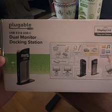Plugable UD-3900 USB 3.0 Dual Monitor Docking Station DisplayLink picture