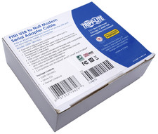 Tripp Lite 18in USB to Null Modem Serial FTDI Adapter Cable with COM Retention picture