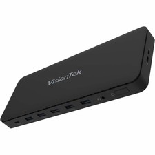 VisionTek VT4600DL Universal Dual 4K Docking Station 100W Charging USB-A USB-C picture