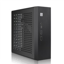 Mini ITX HTPC Case,SFF Small Form Factor Mini-Tower PC Case 0.6mm SPCC Computer picture