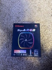 Enermax SquA RGB UCSQARGB12P-BP3 120mm Cooling Case Fan, 3-Pack picture