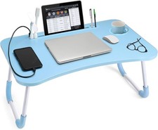 Multi-Functional Lap Desk with Built-In Fan and USB Light for Relaxation picture