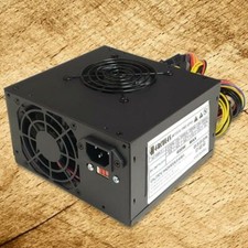Brand NEW Hercules DUAL FAN 600w Max ATX Power Supply SATA, 20+4-pin, 6-Pin picture