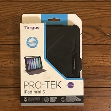 New Targus Pro-Tek For IPad Mini 6 Case Black THZ911US Antimicrobial Protection picture