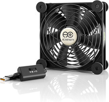 AC Infinity MULTIFAN S3, Quiet 120Mm USB Fan, Ul-Certified for Receiver DVR Play picture