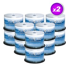 1200 PC PlexDisc 52X 700 MB CD-R Water Resistant White Inkjet Printable 641-C14 picture