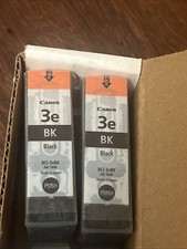 Canon BCI 3eBK BLACK Ink 2cartridges - printer Pixma IP5000 4000 3000 MP 780 750 picture