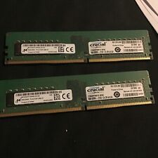 Micron / Crucial 8 GB DDR4-2133P PC4-2133P 2Rx8 1.2V DIMM Server RAM Lot Of 2 picture