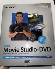 Sony Vegas Movie Studio + DVD Platinum Edition New Sealed Box Complete picture