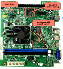 Acer Aspire TC-215 Tower PC BIOS Chip for MB: DAFT3L-KELIA MB 12088-1M picture
