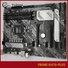 FOR ASUS PRIME H470-PLUS Socket 1200 HDMI 128GB DDR4 Motherboard Test OK picture