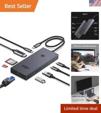 Revodok Pro 9-in-1 USB C Hub: Fast Charging & Data Transfer for Tech Enthusiasts picture