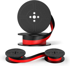 Typewriter Ribbon Black Red Ink Two Pack Compatible with Royal Brother Smith picture